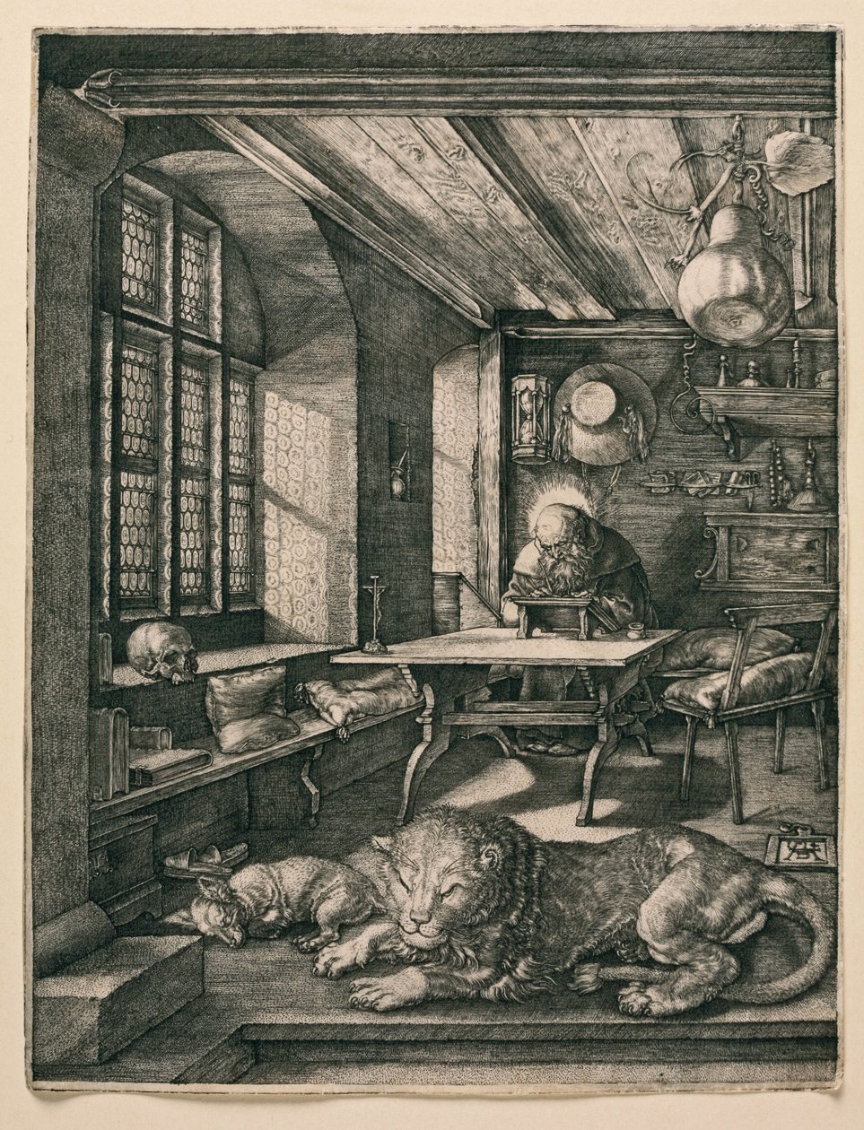 Saint Jerome in his Cell by Albrecht Dürer