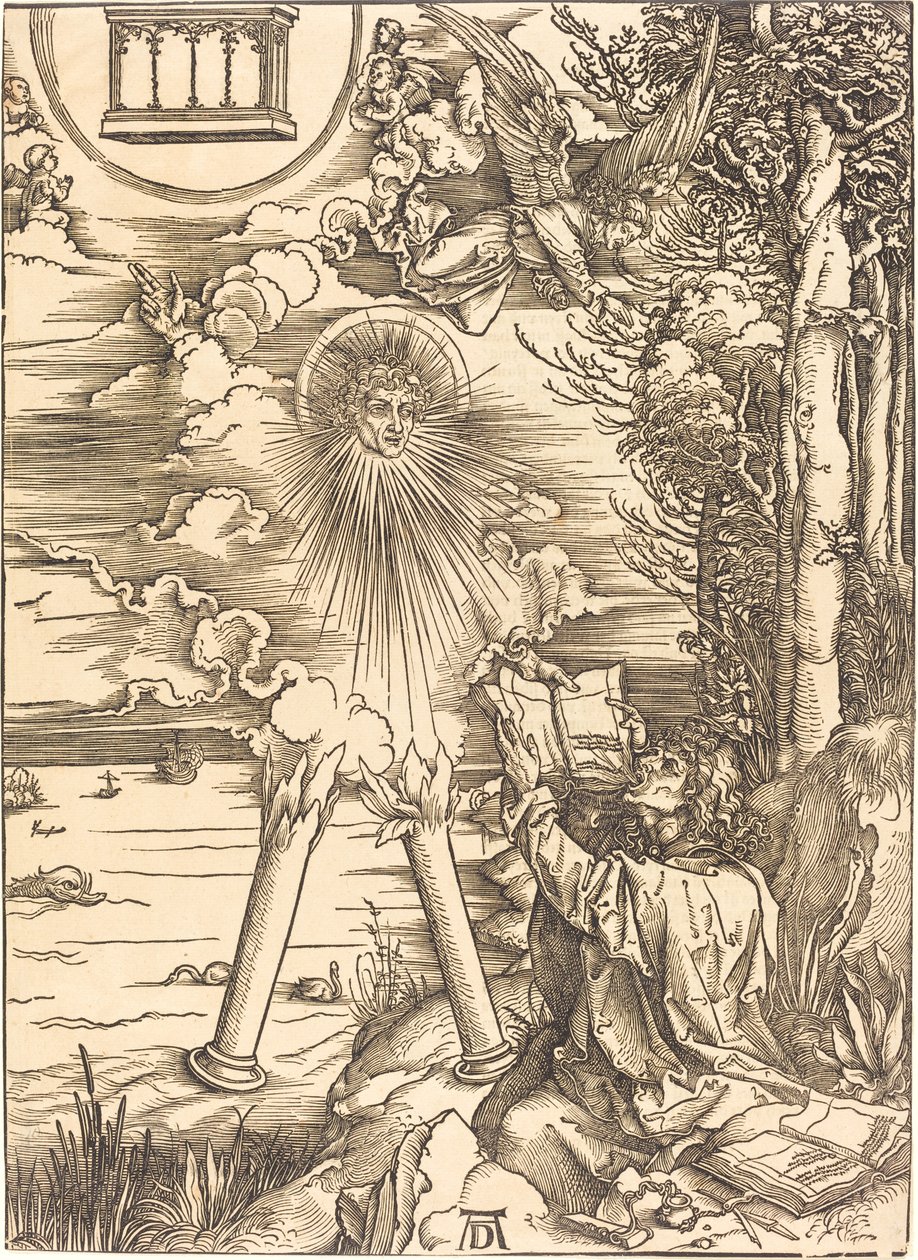 Saint John Devouring the Book by Albrecht Dürer