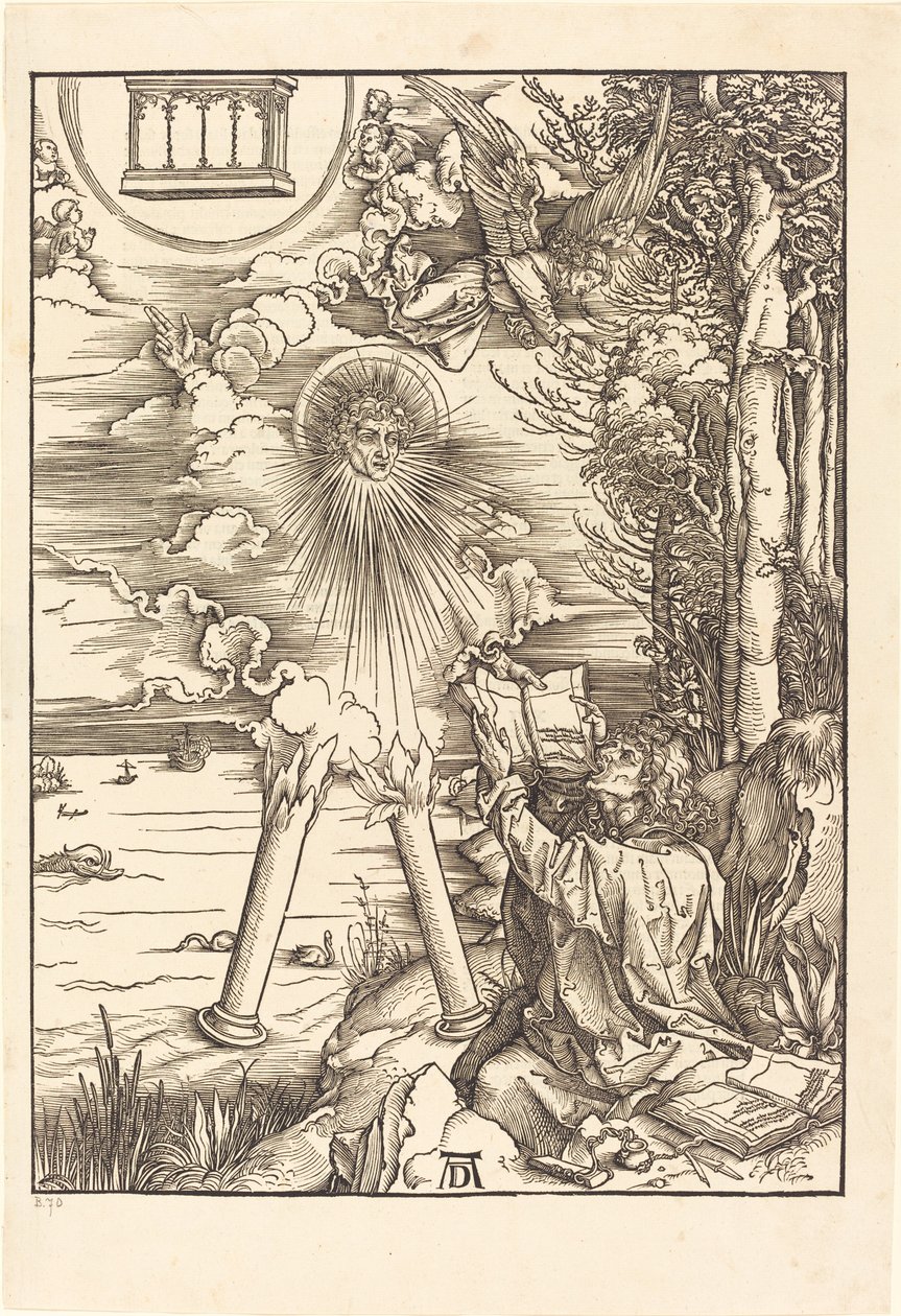 Saint John Devouring the Book by Albrecht Dürer