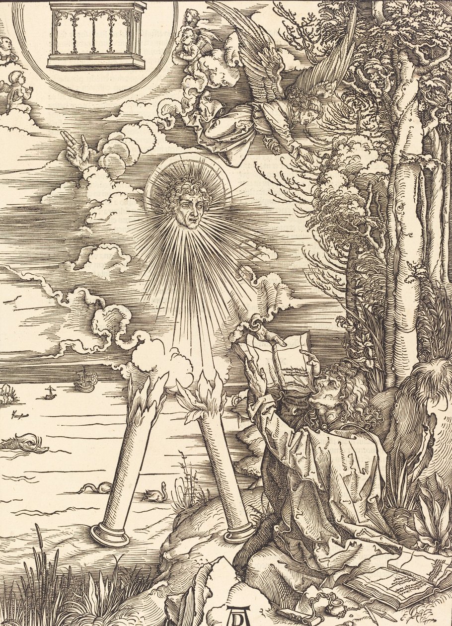Saint John Devouring the Book by Albrecht Dürer