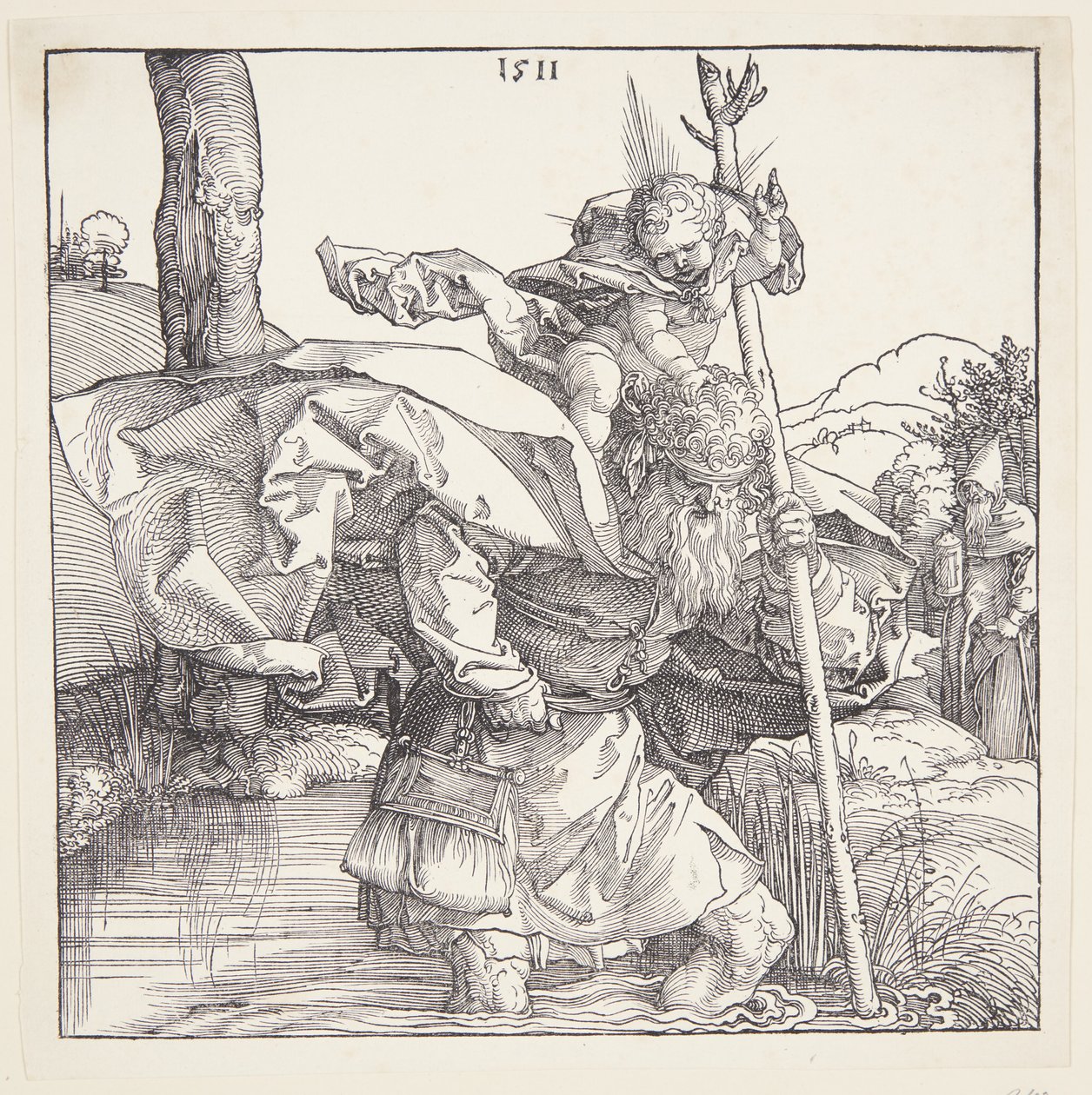 St. Christopher by Albrecht Dürer