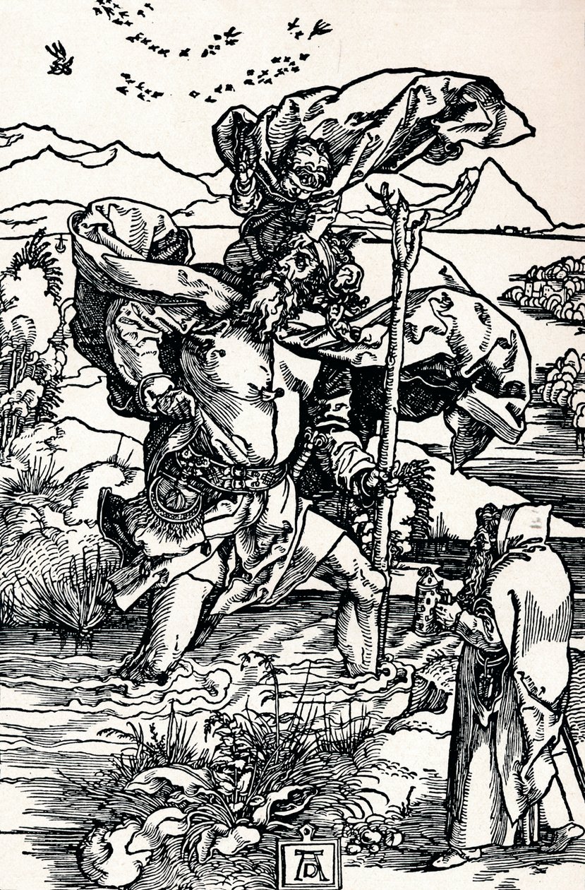 St Christopher by Albrecht Dürer