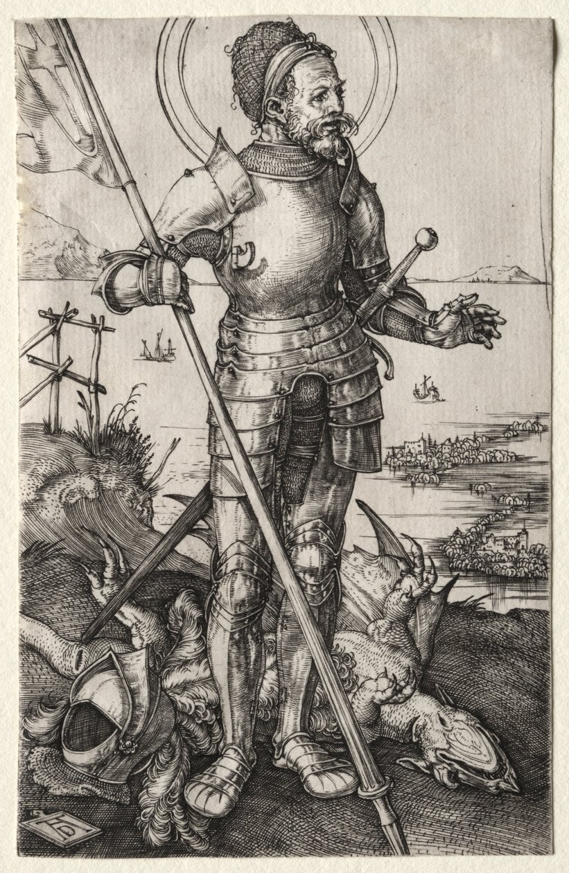 St. George on Foot by Albrecht Dürer