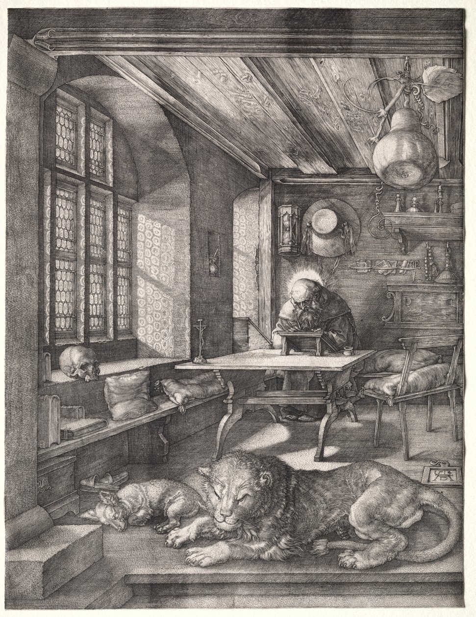 St. Jerome in His Study by Albrecht Dürer