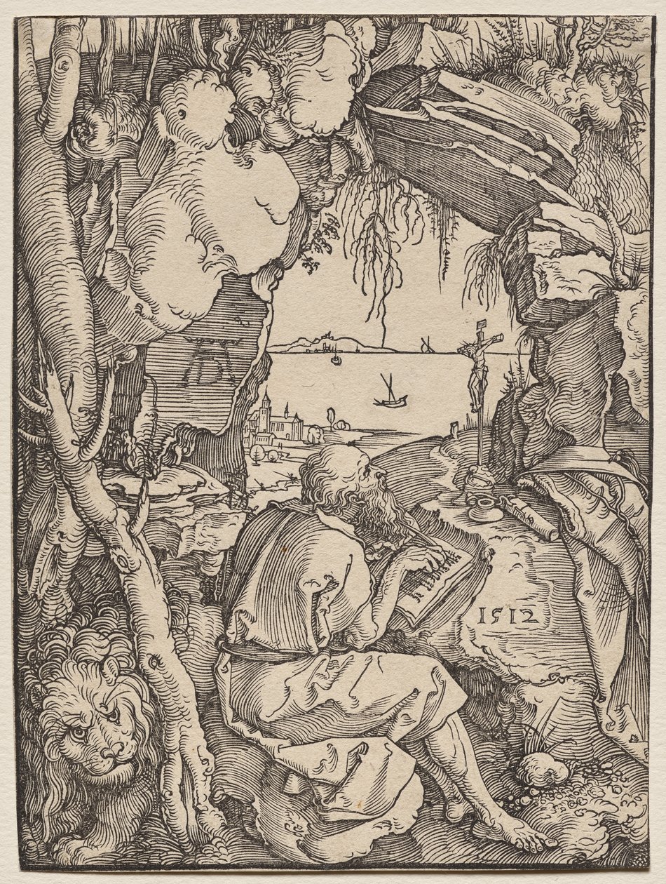 St. Jerome in a Cave by Albrecht Dürer