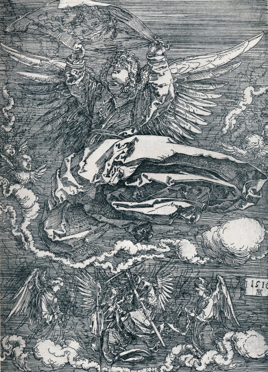 Sudarium Displayed by an Angel, 1516 by Albrecht Dürer