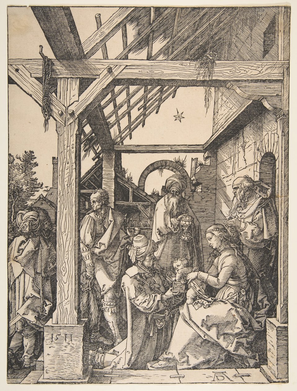 The Adoration of the Magi by Albrecht Dürer