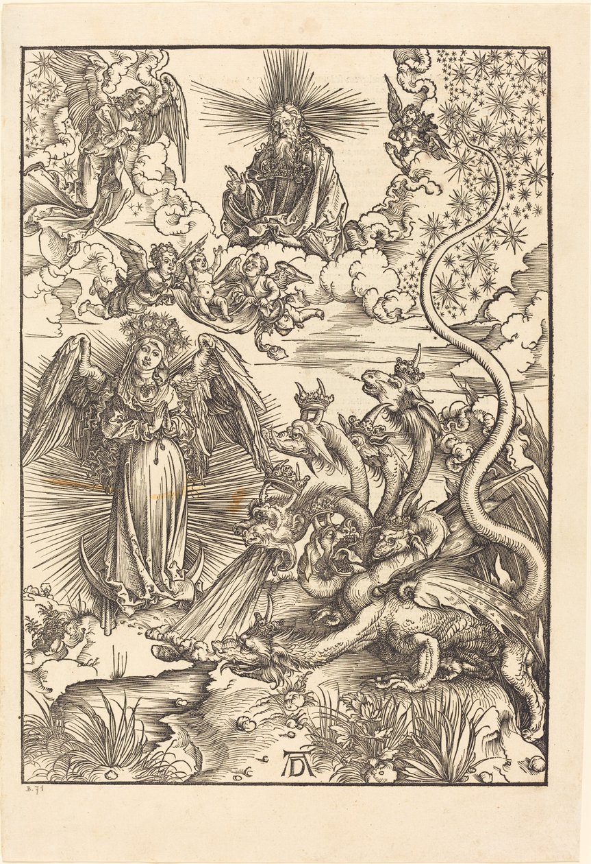 The Apocalyptic Woman by Albrecht Dürer