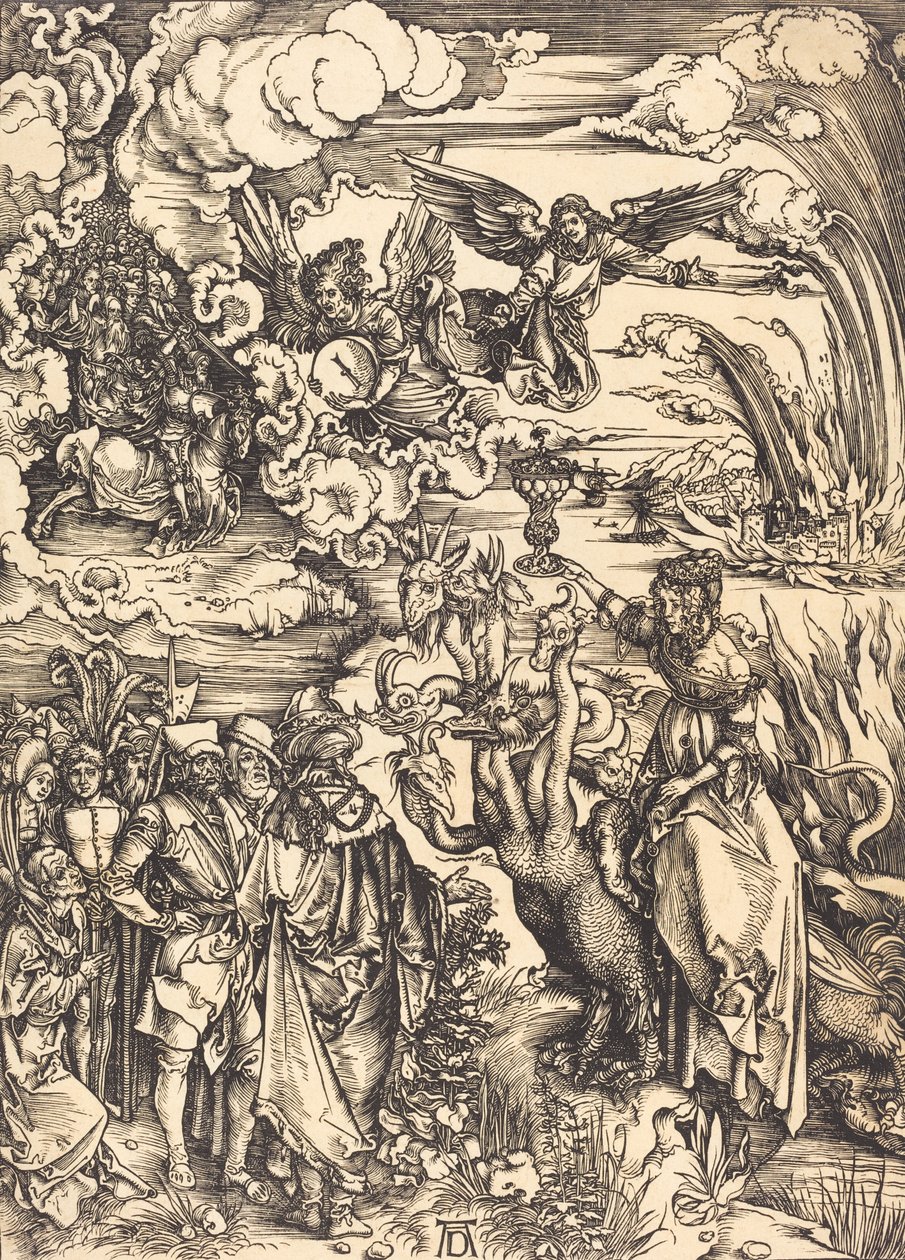 The Babylonian Whore, probably c. 1496-1498 by Albrecht Dürer