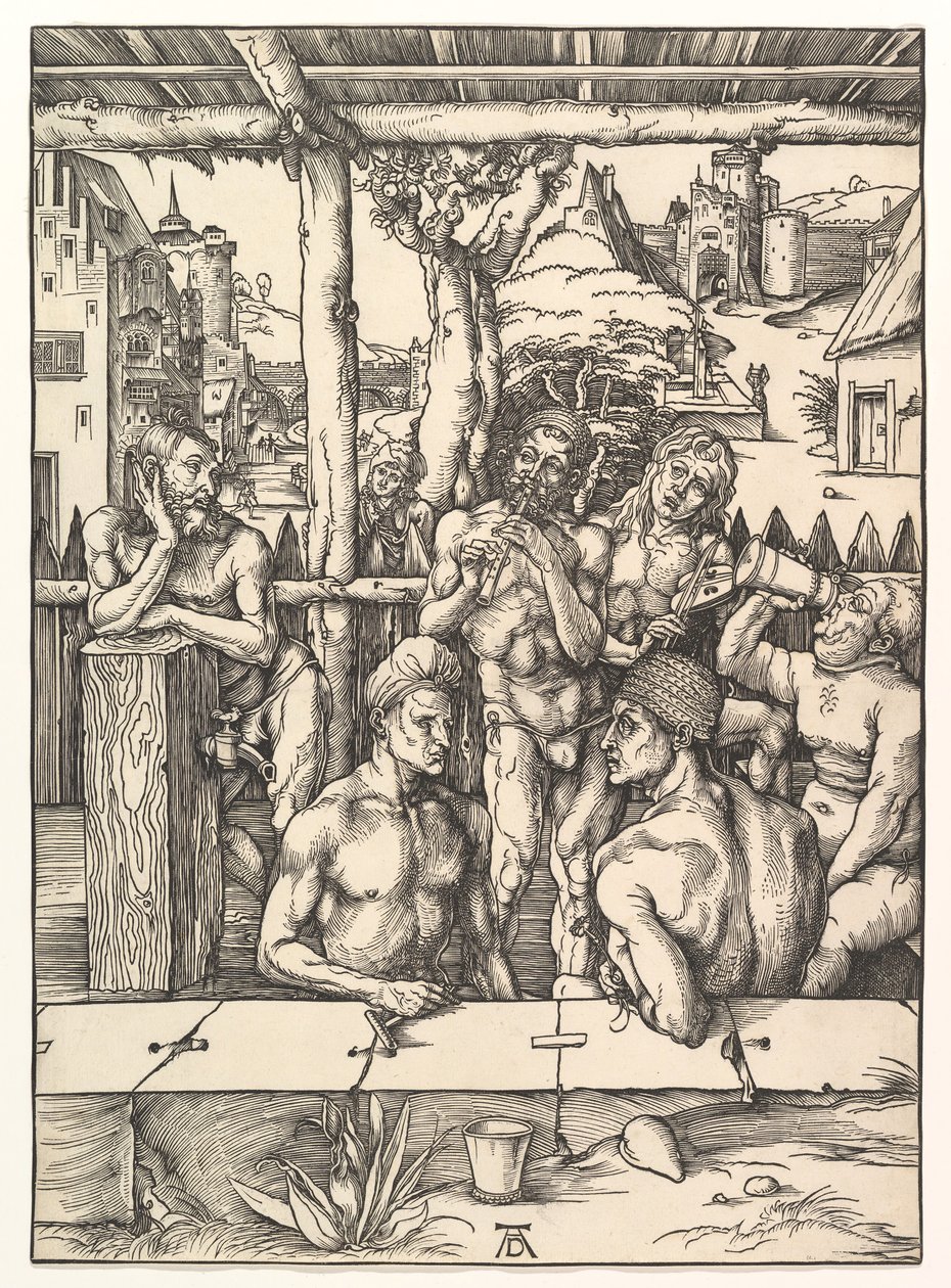 The Bath House by Albrecht Dürer