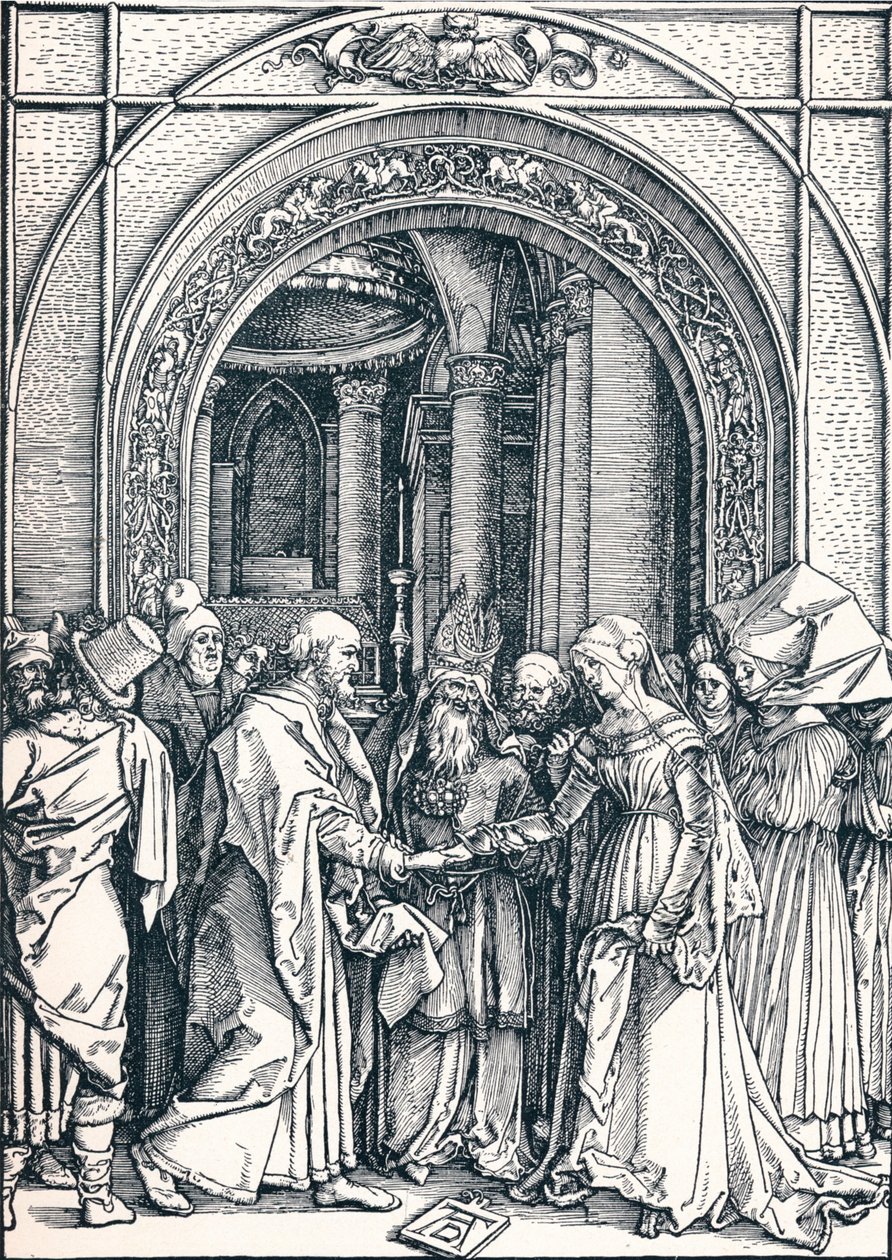The Betrothal of the Virgin, 1506 by Albrecht Dürer