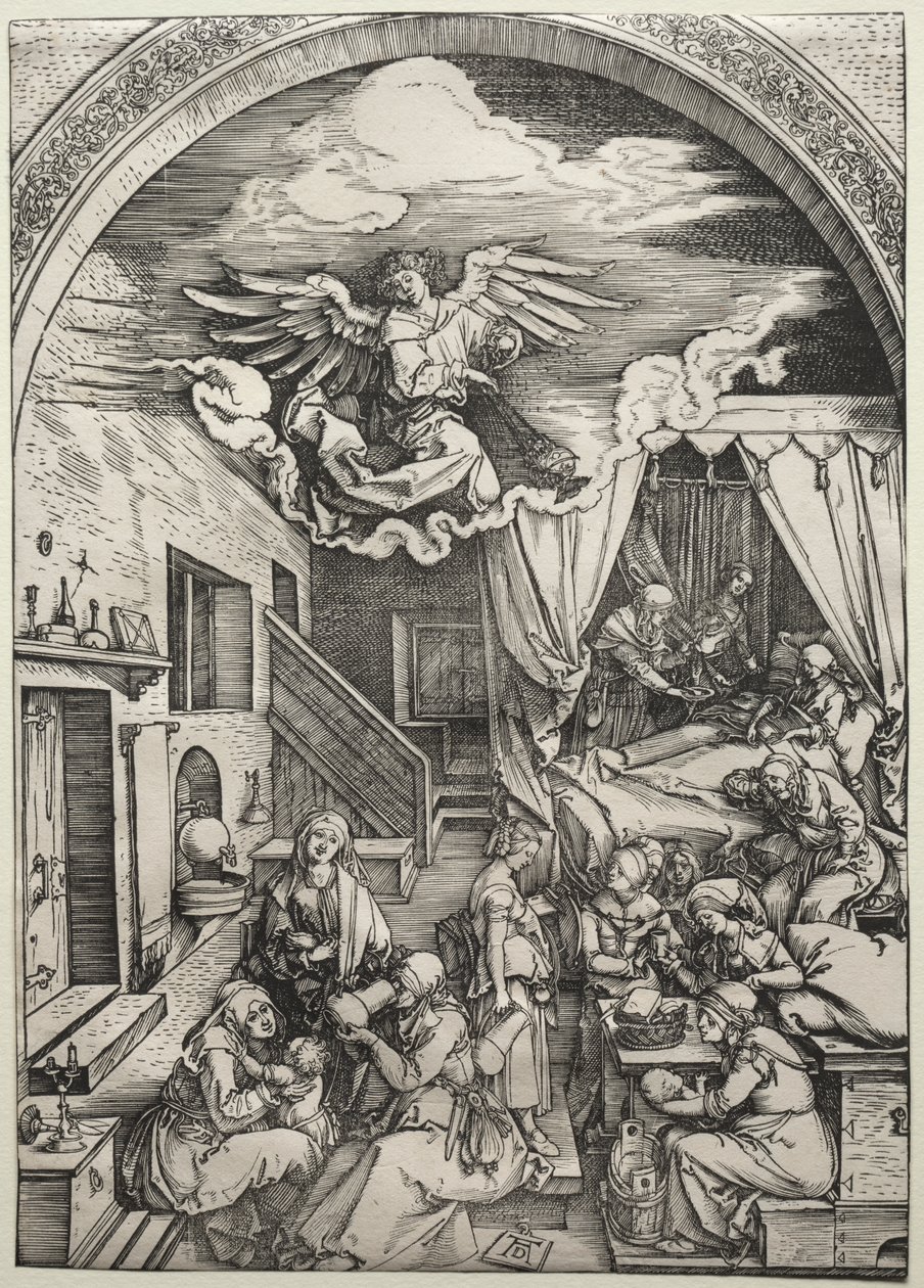 The Birth of the Virgin by Albrecht Dürer