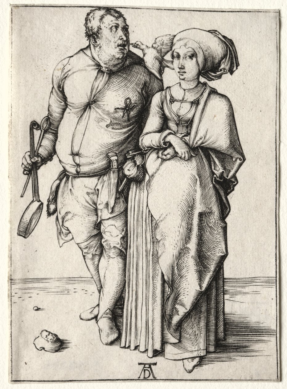 The Cook and His Wife by Albrecht Dürer