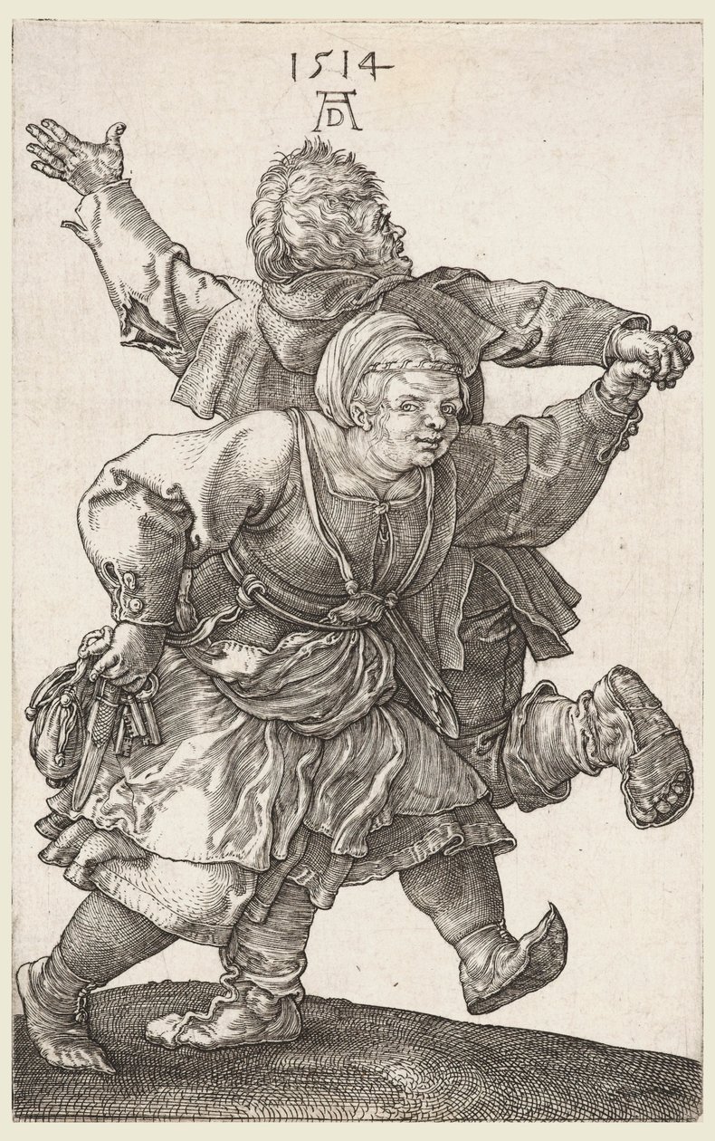 The Dancing Peasants by Albrecht Dürer