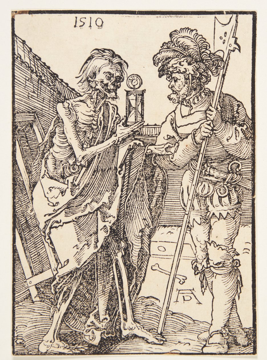 The Death and the Soldier by Albrecht Dürer