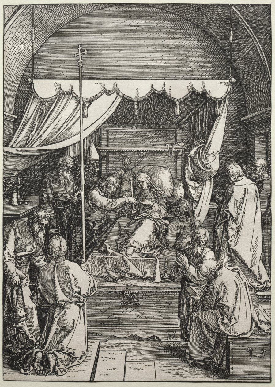 The Death of the Virgin by Albrecht Dürer