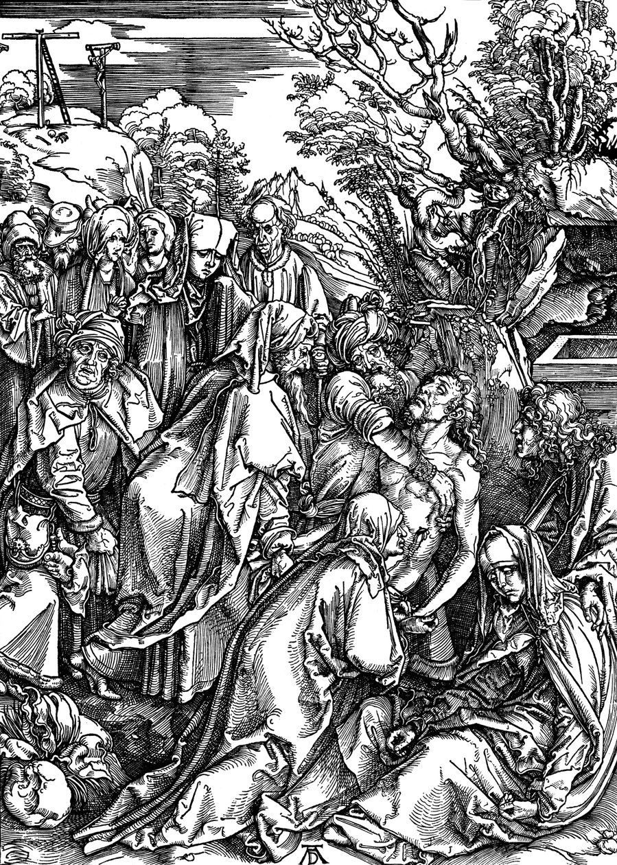 The Entombment by Albrecht Dürer