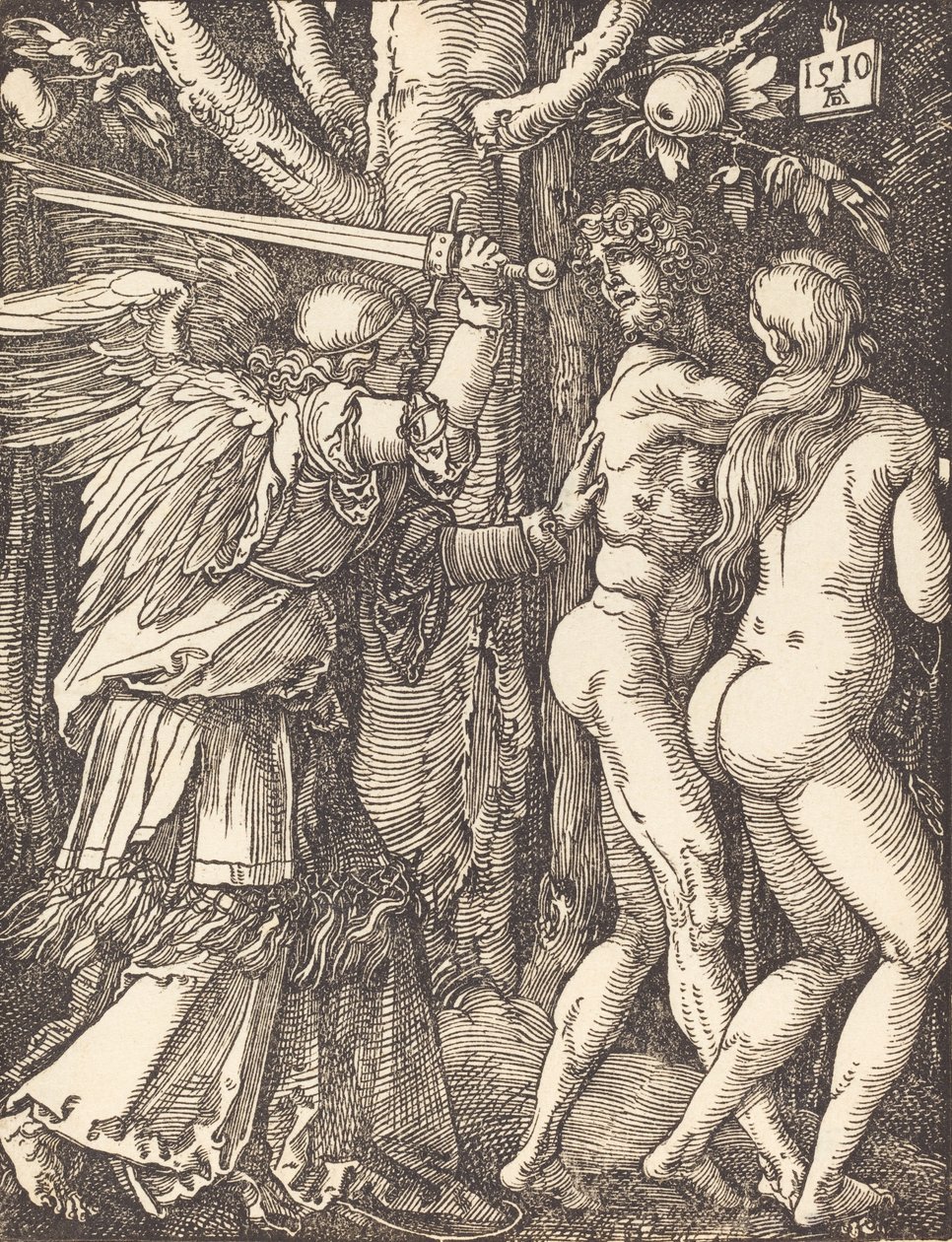 The Expulsion from Paradise by Albrecht Dürer