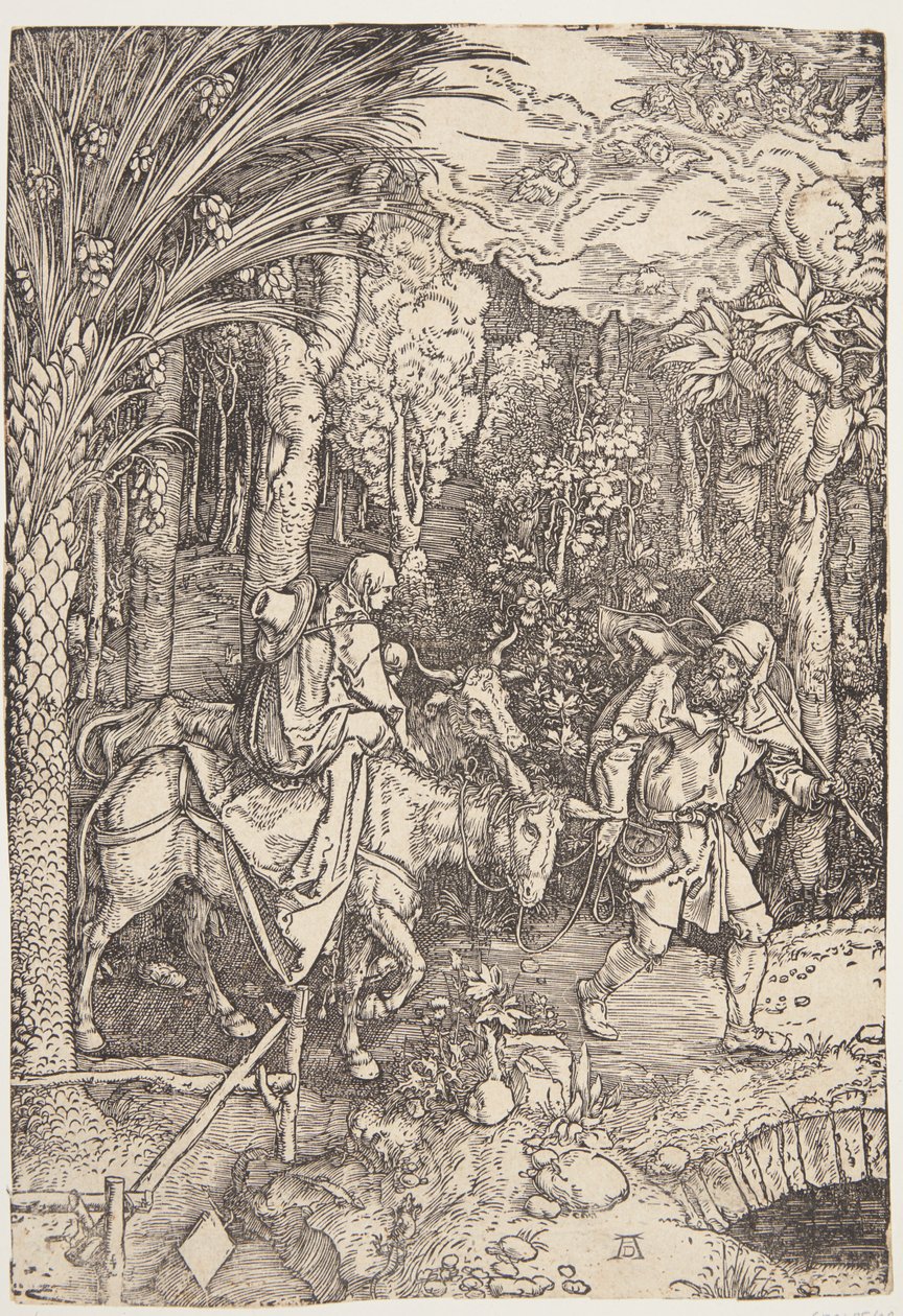 The Flight into Egypt by Albrecht Dürer