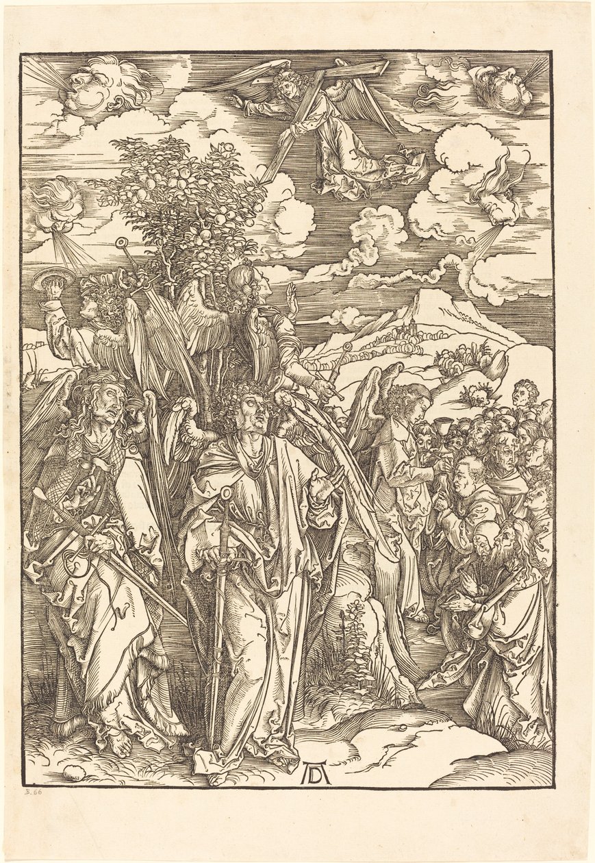 The Four Angels Holding the Winds by Albrecht Dürer