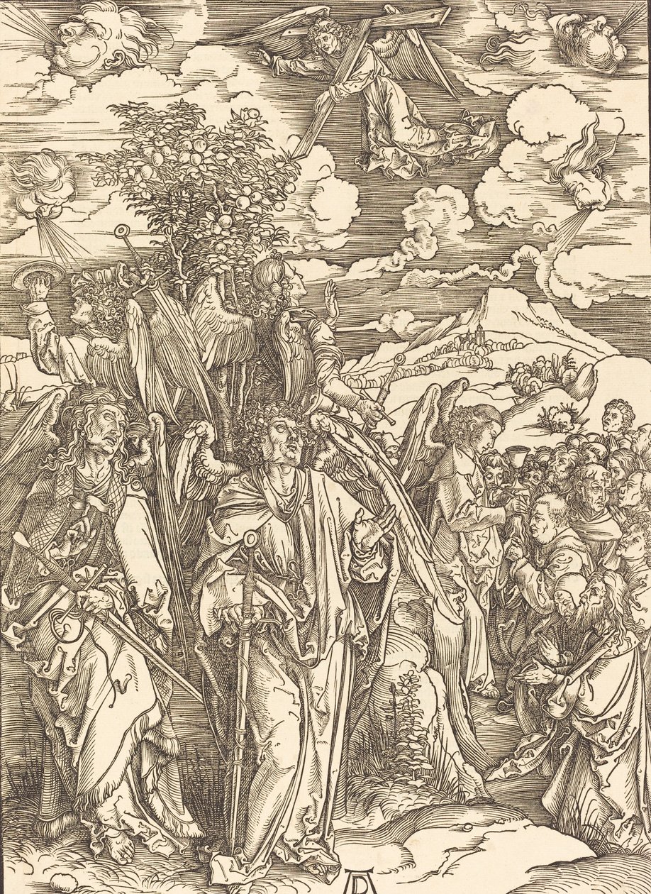 The Four Angels Holding the Winds, 1498 by Albrecht Dürer