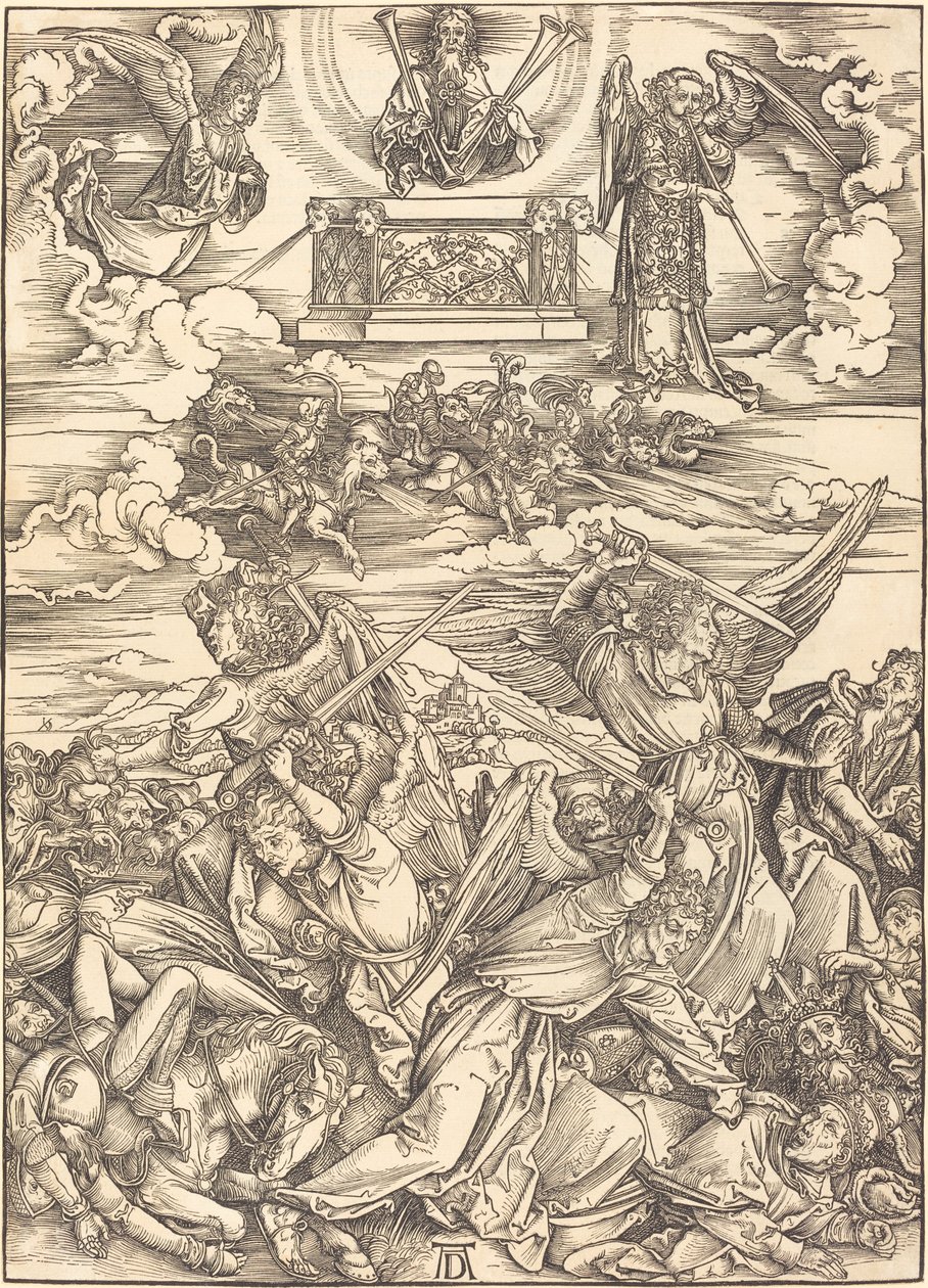 The Four Avenging Angels by Albrecht Dürer