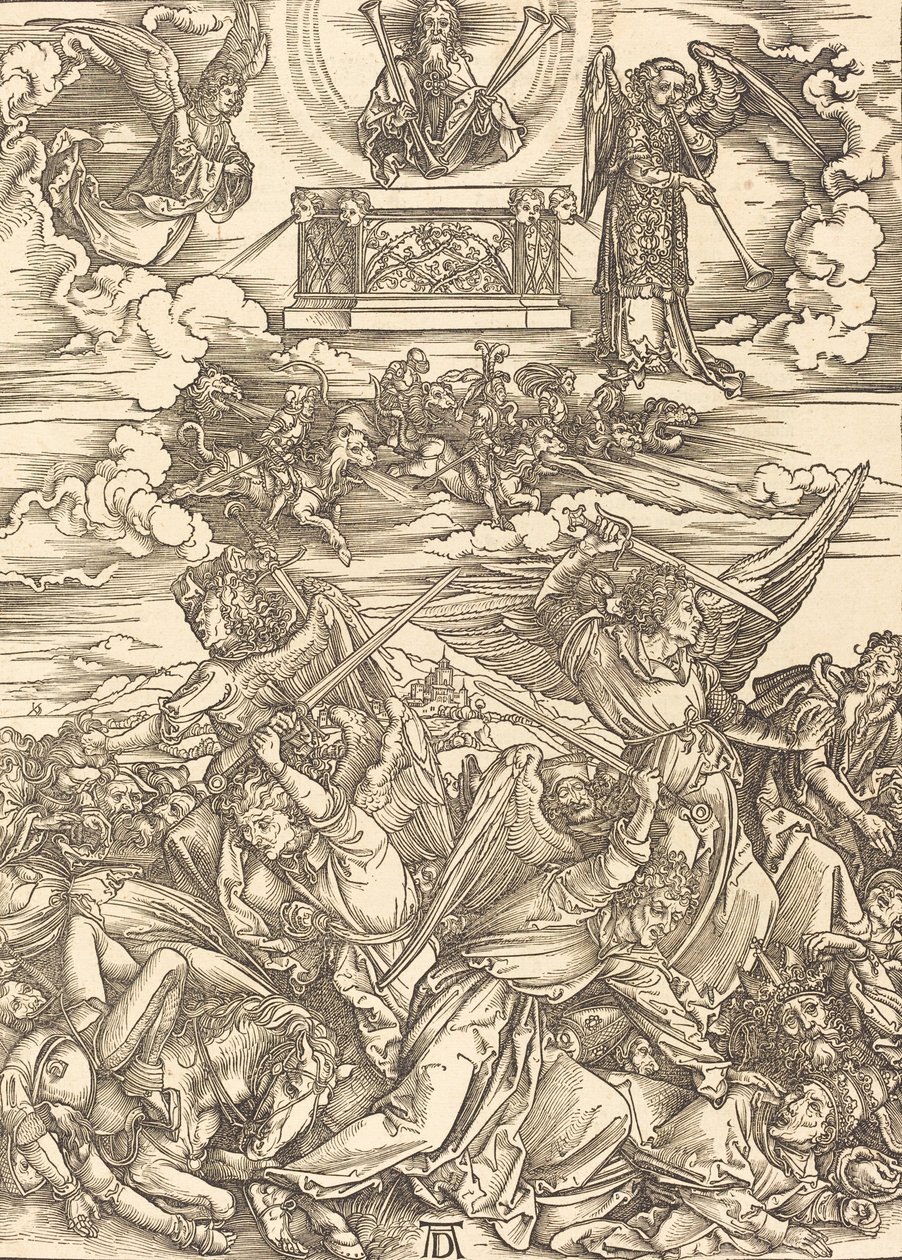 The Four Avenging Angels, 1498 by Albrecht Dürer