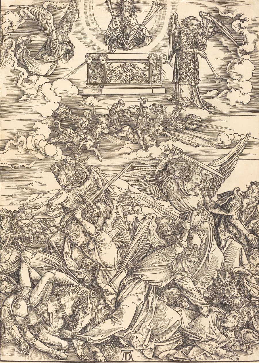 The Four Avenging Angels by Albrecht Dürer