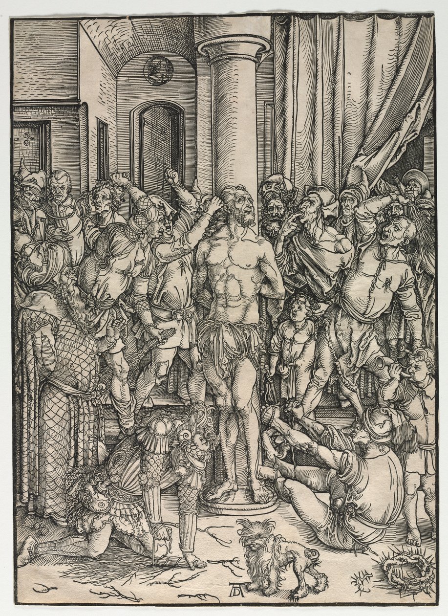 The Great Passion: The Flagellation by Albrecht Dürer