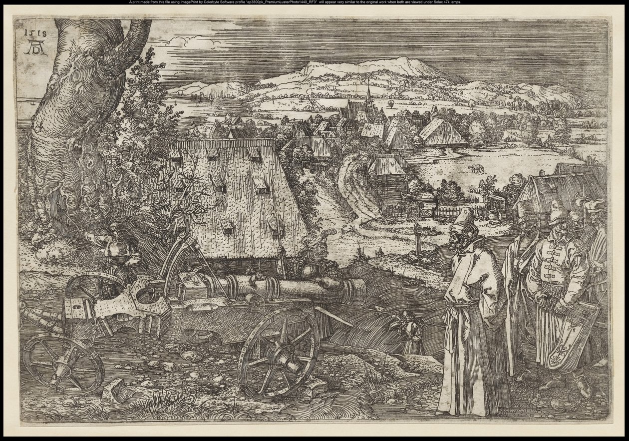 The Landscape with the Cannon by Albrecht Dürer