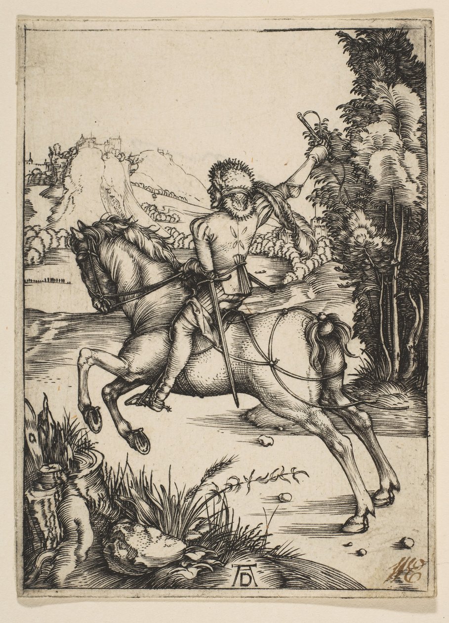The Little Courier by Albrecht Dürer
