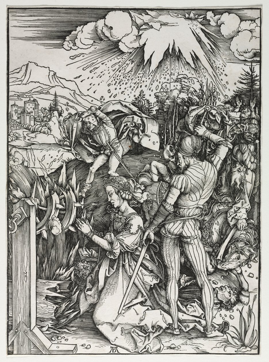 The Martyrdom of Saint Catherine of Alexandria by Albrecht Dürer