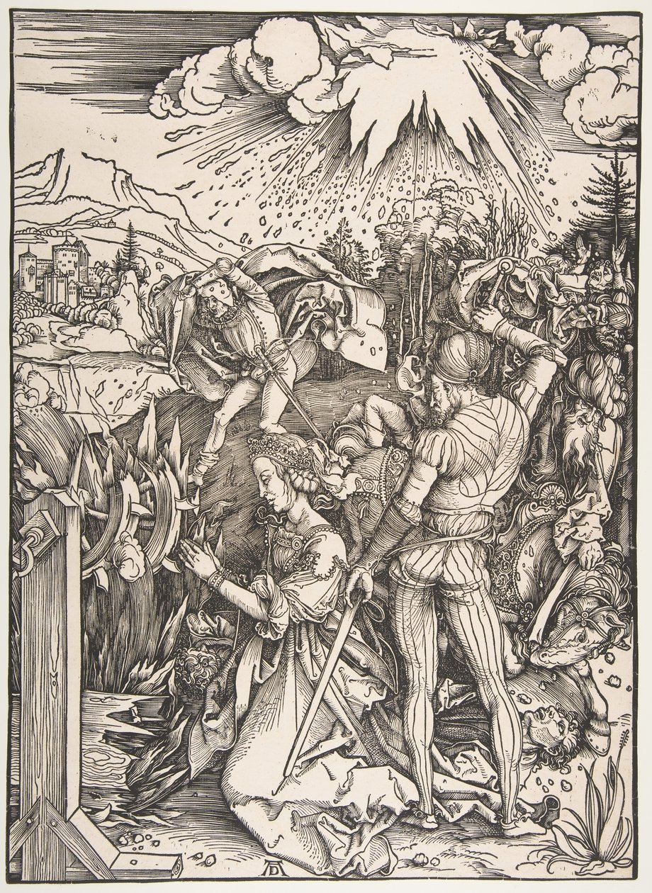 The Martyrdom of Saint Catherine by Albrecht Dürer