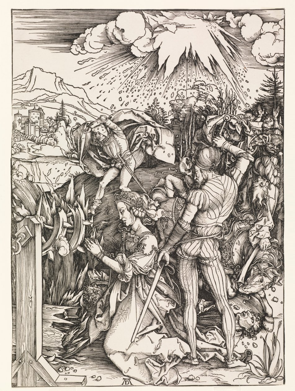 The Martyrdom of St. Catherine by Albrecht Dürer