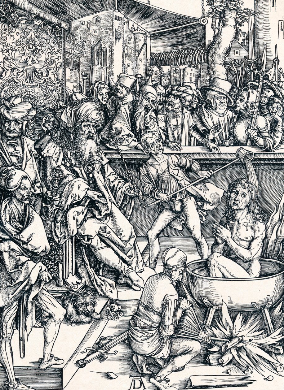 The Martyrdom of St John by Albrecht Dürer