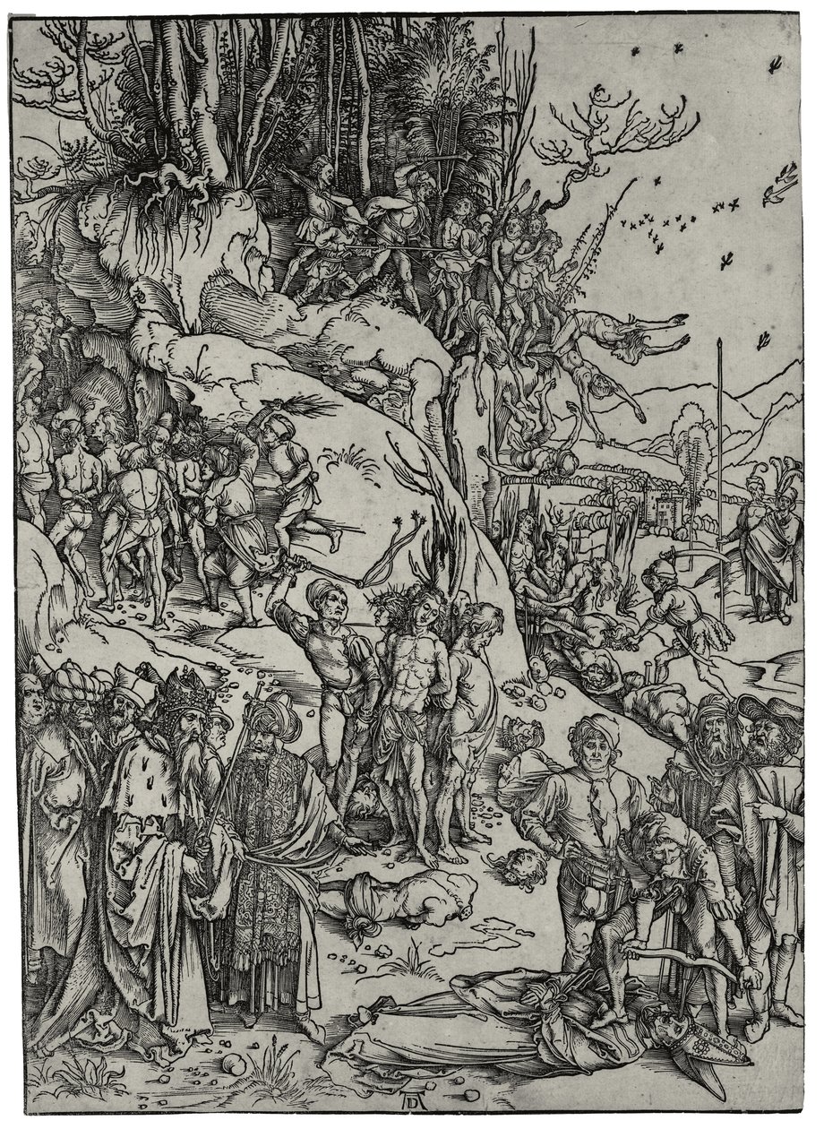 The Martyrdom of the Ten Thousand by Albrecht Dürer