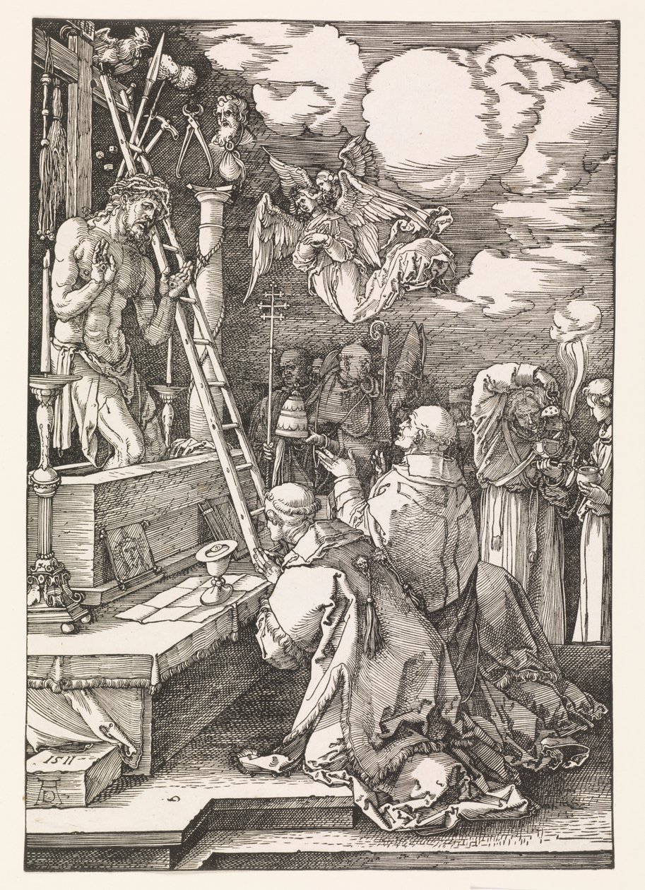 The Mass of St. Gregory by Albrecht Dürer