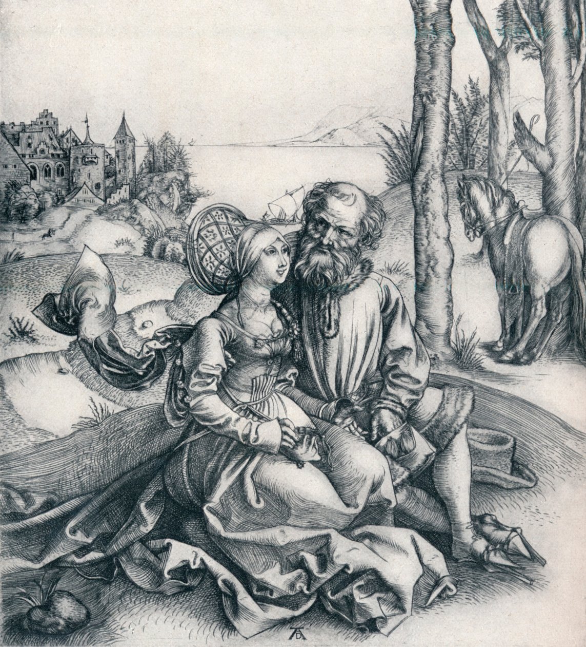 The Offer of Love by Albrecht Dürer