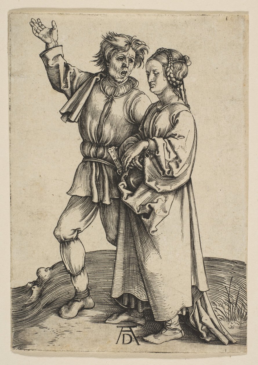 The Peasant and His Wife by Albrecht Dürer