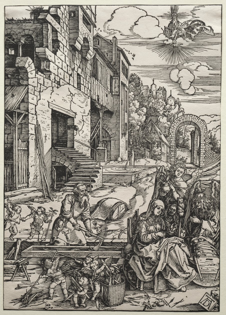 The Repose in Egypt by Albrecht Dürer