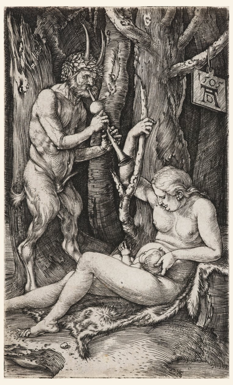 The Satyr Family by Albrecht Dürer