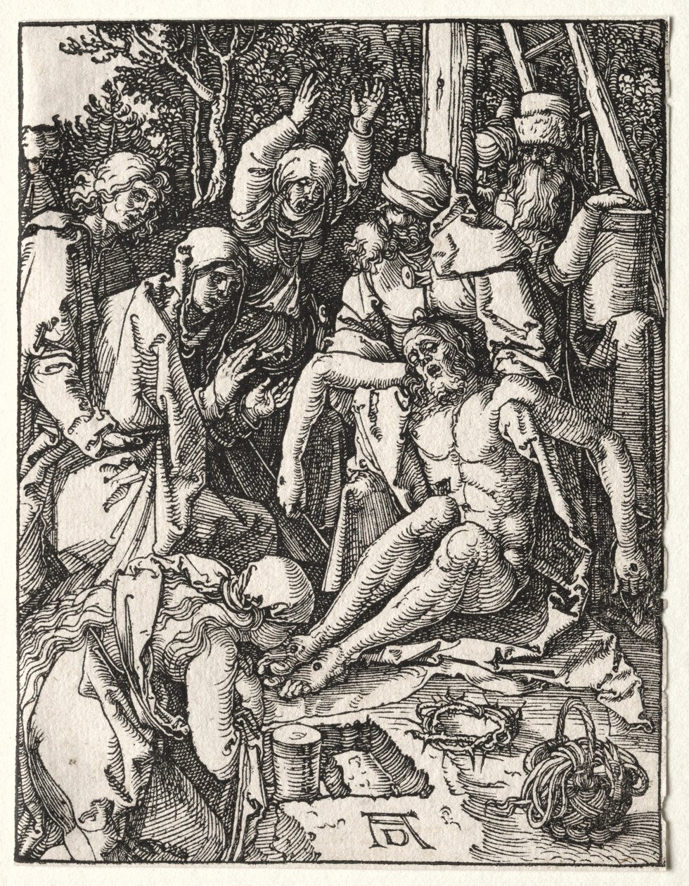 The Small Passion: Lamentation by Albrecht Dürer