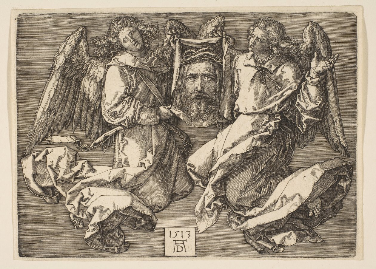 The Sudarium Displayed by Two Angels by Albrecht Dürer