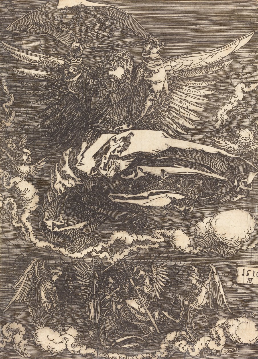 The Sudarium Held by One Angel by Albrecht Dürer