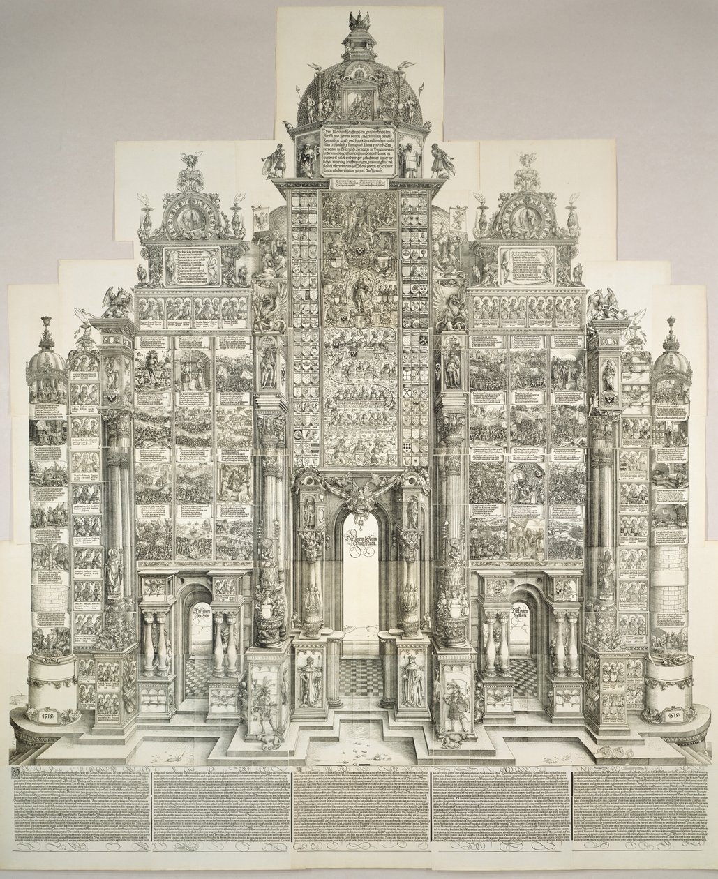 The Triumphal Arch of Maximilian by Albrecht Dürer