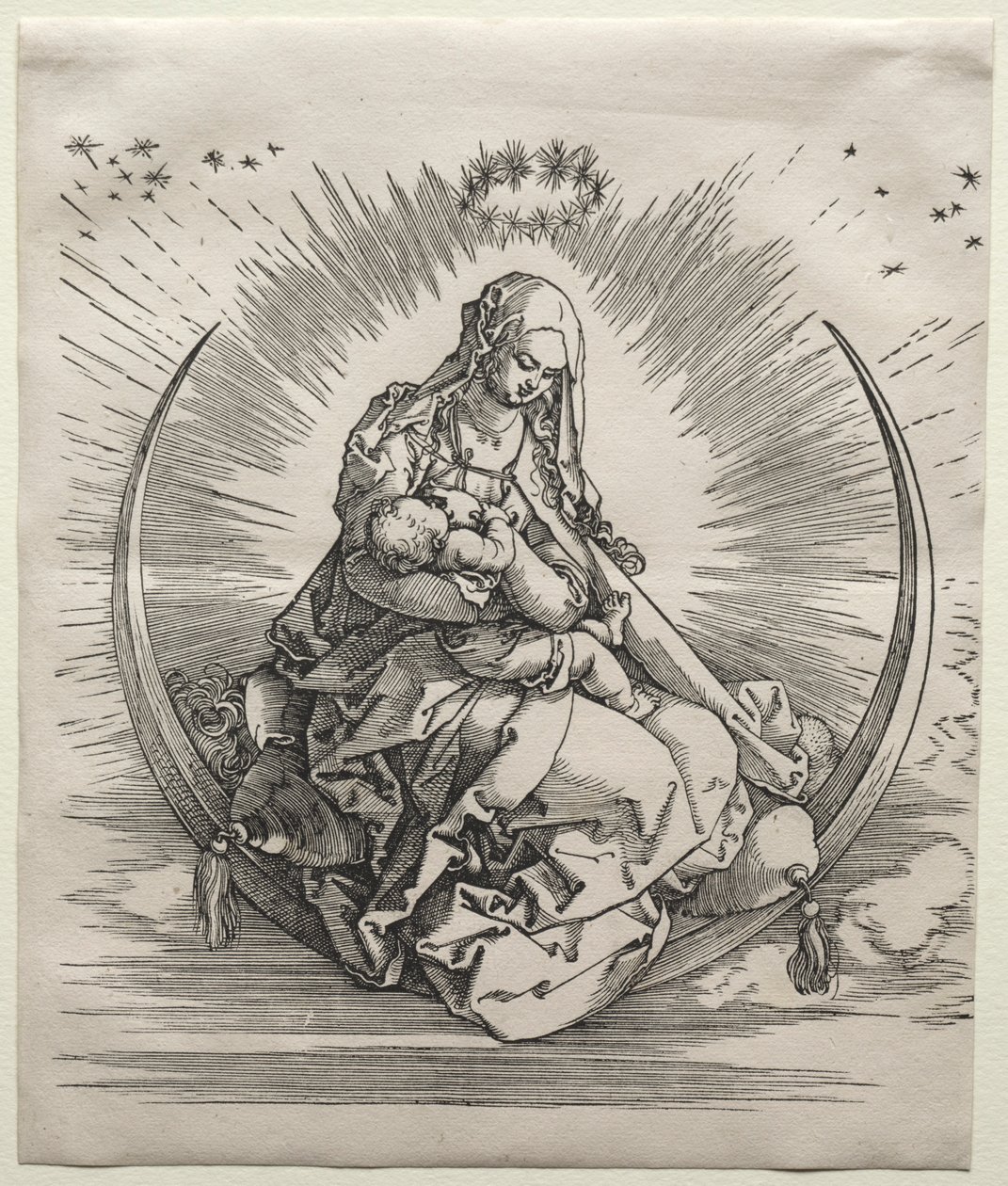 The Virgin on a Crescent, c. 1510-1511 by Albrecht Dürer
