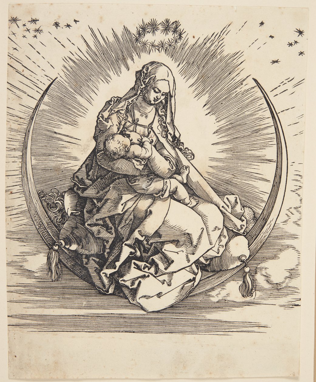 The Virgin on the Crescent by Albrecht Dürer