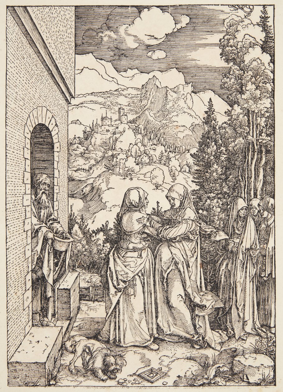 The Visitation by Albrecht Dürer