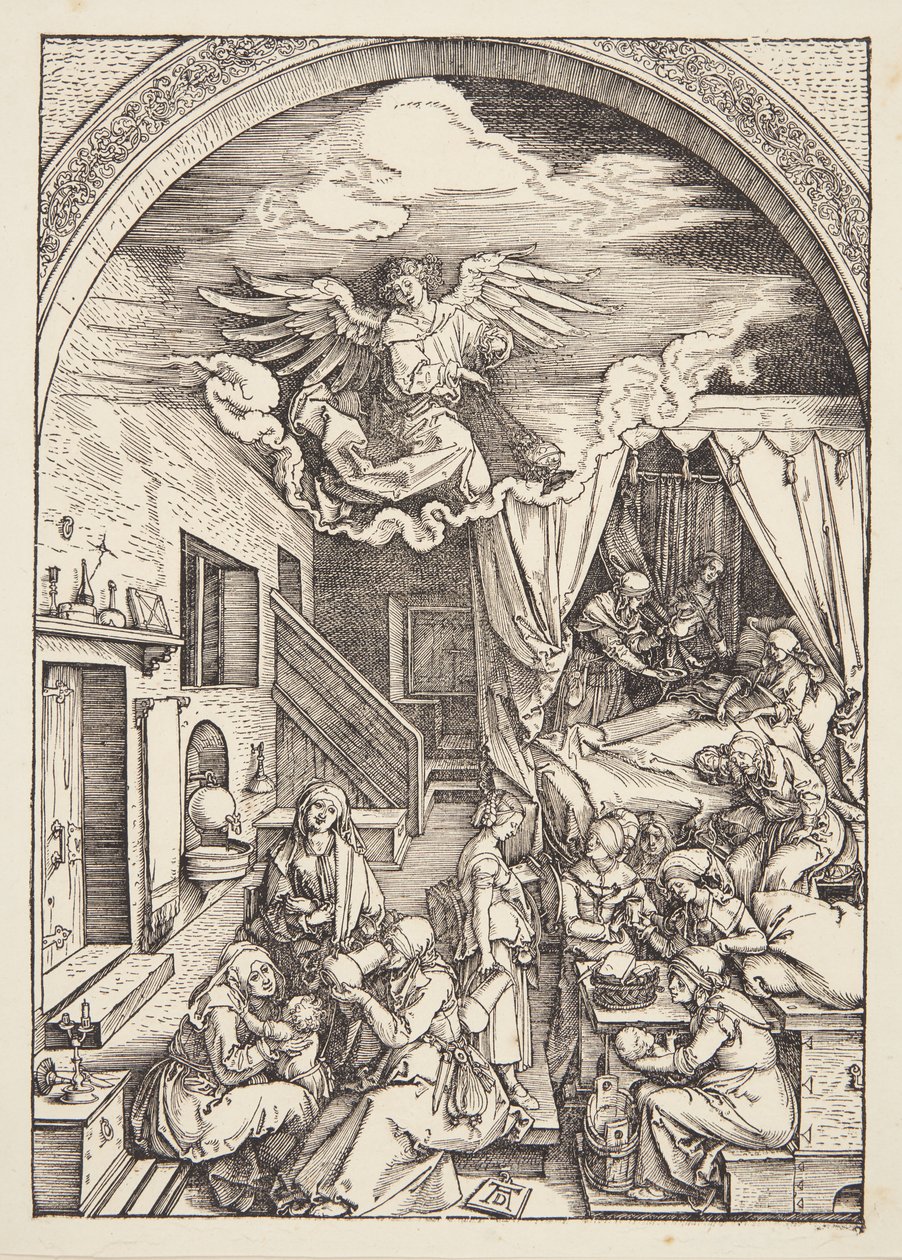 The Birth of the Virgin by Albrecht Dürer