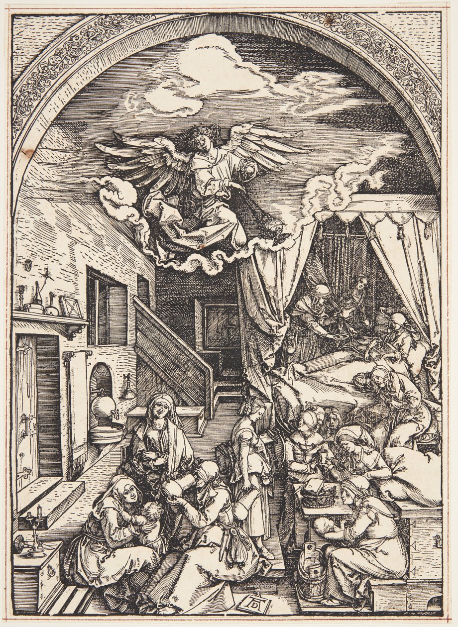 The Birth of the Virgin by Albrecht Dürer